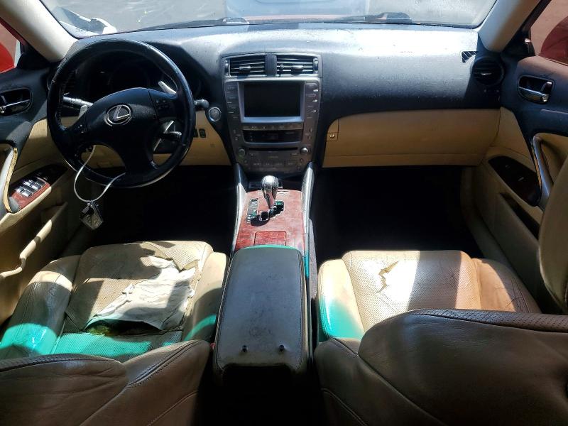 Продаж на аукціоні авто 2008 Lexus Is, vin: JTHBK262682071676, номер лоту: 54890406