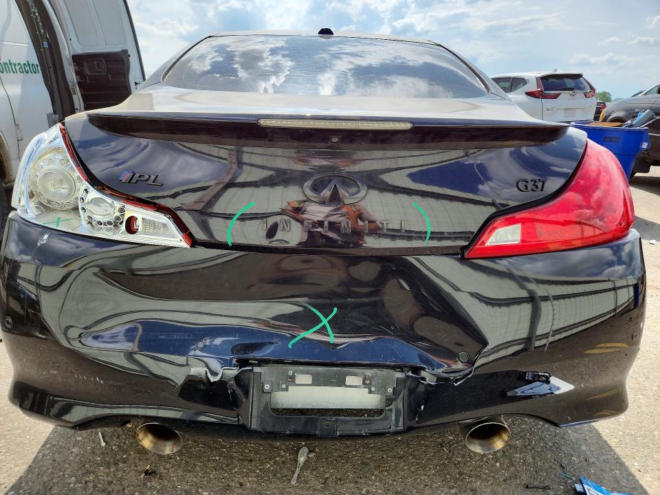 2012 Infiniti G37 მანქანა იყიდება აუქციონზე, vin: JN1CV6EK5CM420591, აუქციონის ნომერი: 54076926