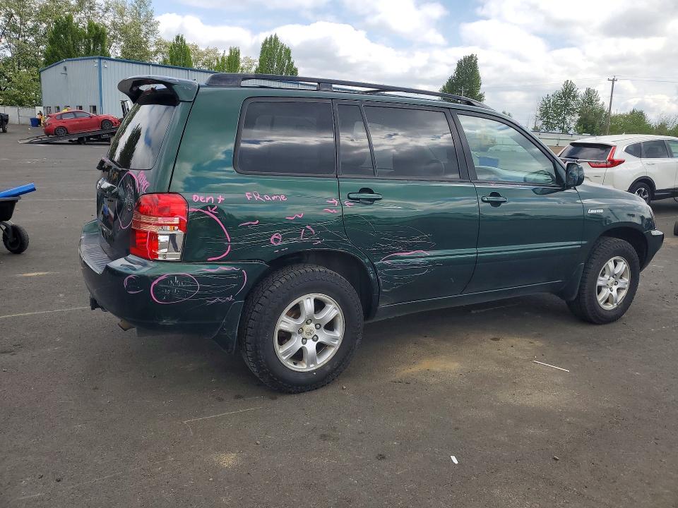 Aukcja sprzedaży 2002 Toyota Highlander, vin: JTEHF21A620054373, numer aukcji: 53096076