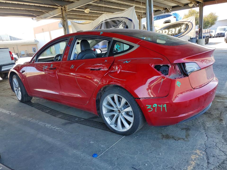 2018 Tesla Model 3 მანქანა იყიდება აუქციონზე, vin: 5YJ3E1EAXJF028980, აუქციონის ნომერი: 53224106