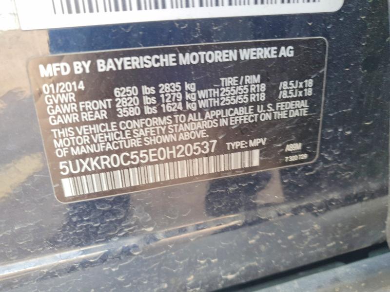 Продажа на аукционе авто 2014 Bmw X5, vin: 5UXKR0C55E0H20537, номер лота: 53770376