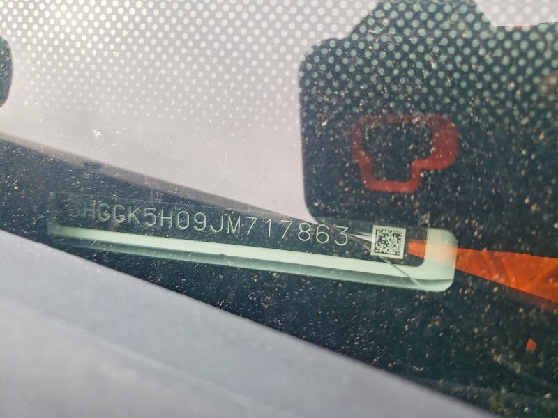 Aukcja sprzedaży 2018 Honda Fit, vin: 3HGGK5H09JM717863, numer aukcji: 54312946