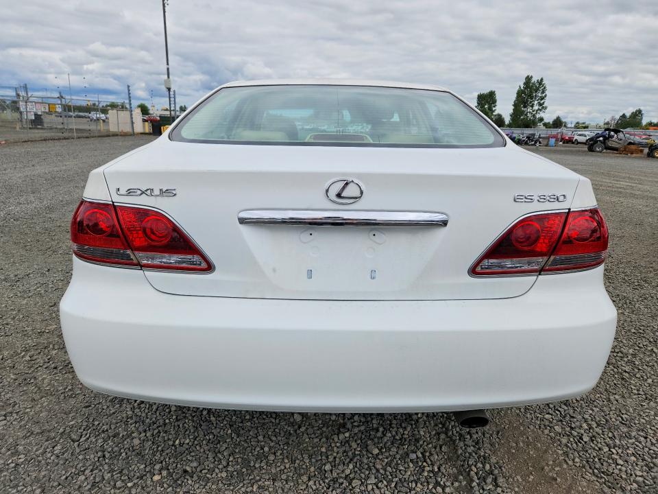 2005 Lexus Es 330 მანქანა იყიდება აუქციონზე, vin: JTHBA30G855067622, აუქციონის ნომერი: 54799226