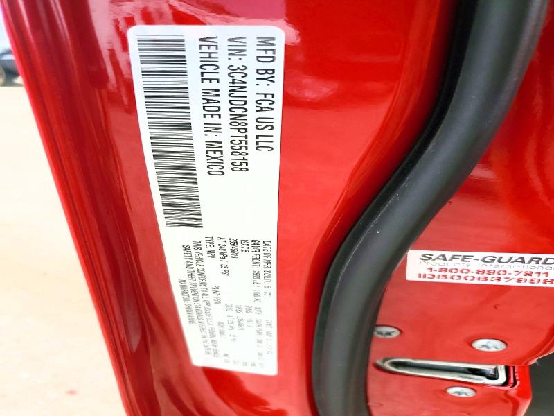 55115496 :رقم المزاد ، 3C4NJDCN8PT558158 vin ، 2023 Jeep Compass مزاد بيع