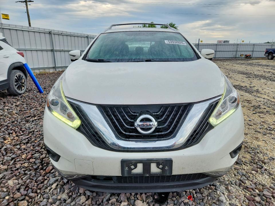 53932026 :رقم المزاد ، 5N1AZ2MH9HN166887 vin ، 2017 Nissan Murano مزاد بيع
