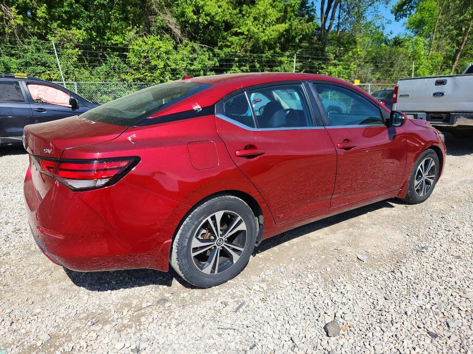 2021 Nissan Sentra მანქანა იყიდება აუქციონზე, vin: 3N1AB8CV0MY254407, აუქციონის ნომერი: 55693056
