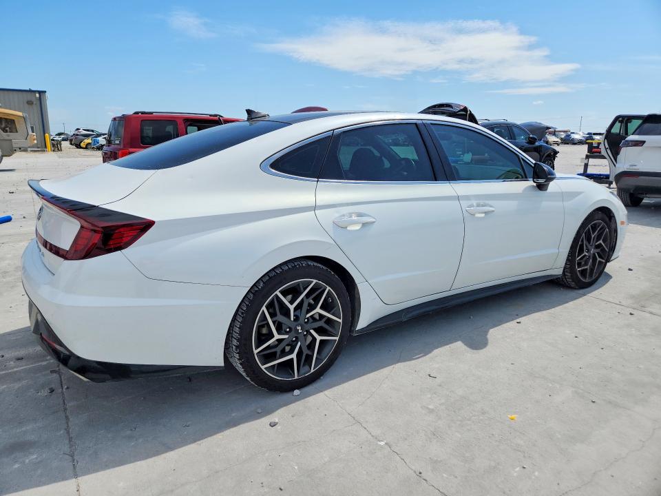 Продажа на аукционе авто 2022 Hyundai Sonata, vin: KMHL14JC4NA227179, номер лота: 55201296