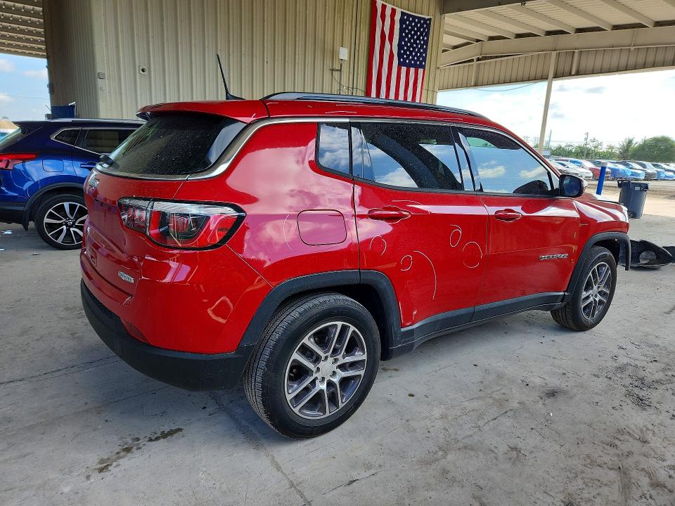 52205166 :رقم المزاد ، 3C4NJCBB9LT166074 vin ، 2020 Jeep Compass مزاد بيع