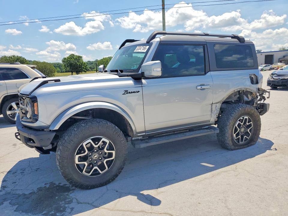 Auction sale of the 2022 Ford Bronco, vin: 1FMDE5AP5NLB42020, lot number: 53347166