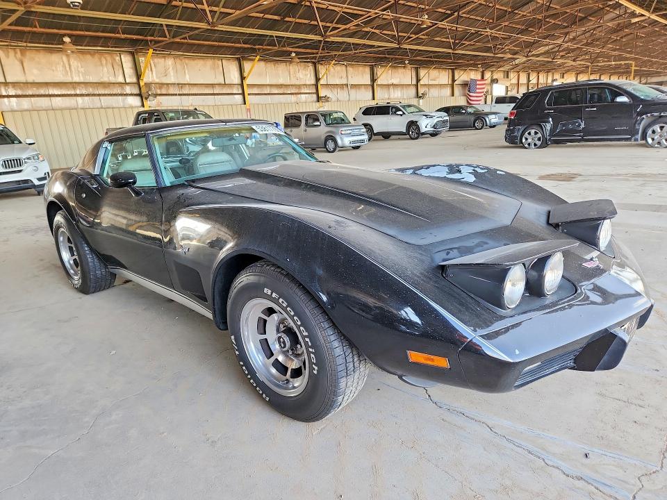 1977 Chev Corvette მანქანა იყიდება აუქციონზე, vin: 1Z37L7S433577, აუქციონის ნომერი: 53817786