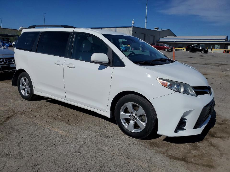 2020 Toyota Sienna მანქანა იყიდება აუქციონზე, vin: 5TDKZ3DCXLS081269, აუქციონის ნომერი: 54727266