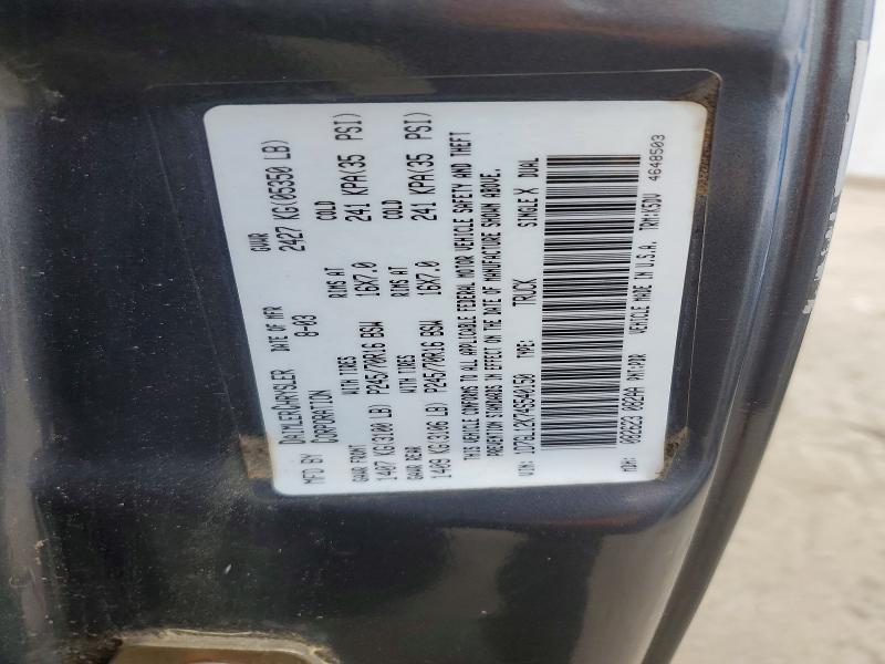 52668686 :رقم المزاد ، 1D7GL12K74S540150 vin ، 2004 Dodge Dakota مزاد بيع