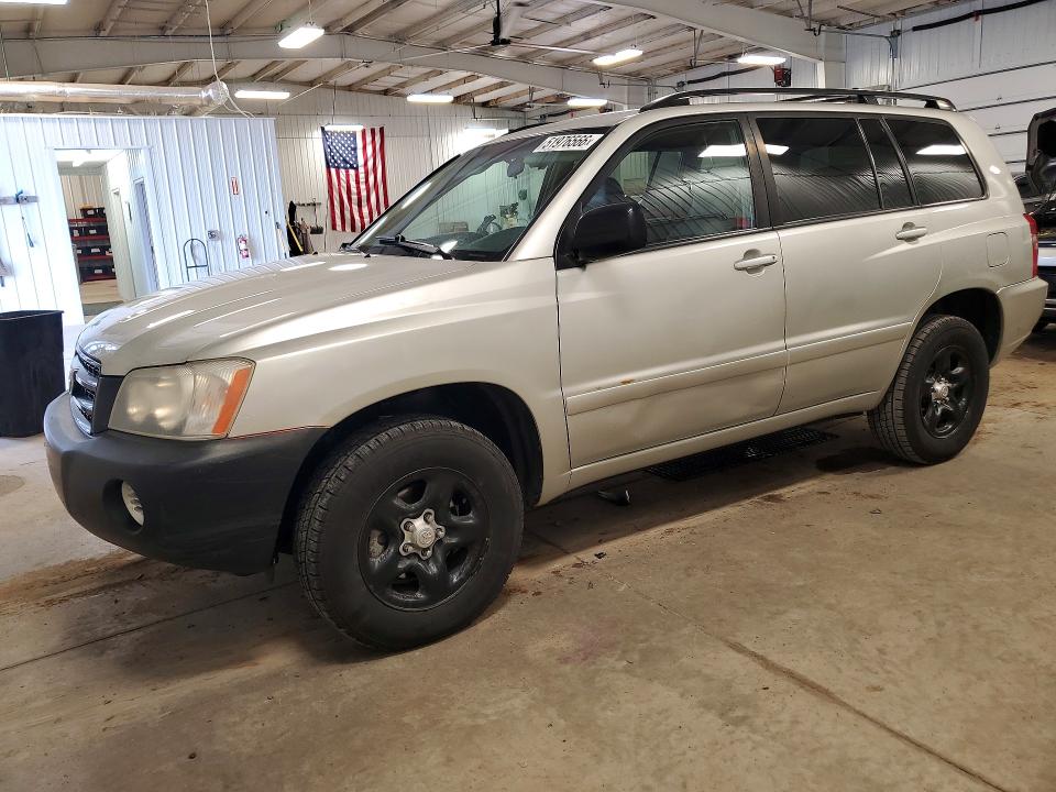 2003 Toyota Highlander მანქანა იყიდება აუქციონზე, vin: JTEHF21A330133422, აუქციონის ნომერი: 51976566