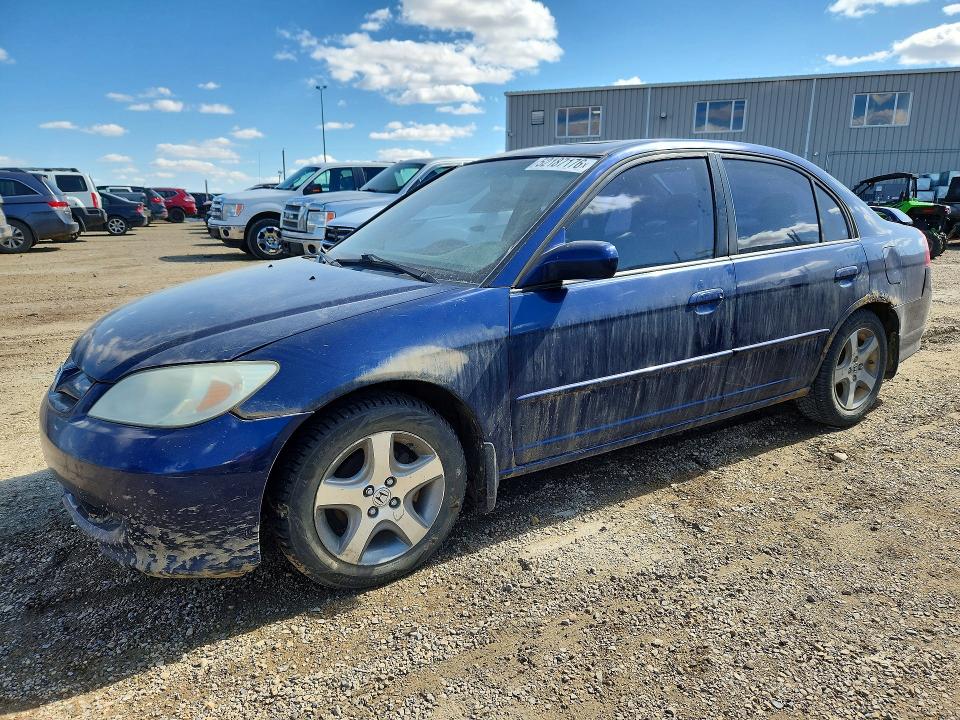 Продажа на аукционе авто 2004 Honda Civic, vin: 2HGES15894H916313, номер лота: 52187176