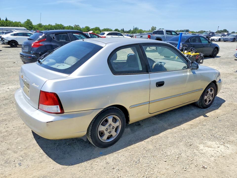 Продажа на аукционе авто 2000 Hyundai Accent, vin: KMHCG35G2YU043819, номер лота: 53196546