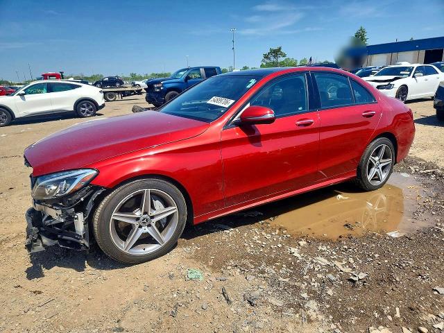 Auction sale of the 2018 Mercedes-benz C, vin: 55SWF4KB3JU266922, lot number: 54889706