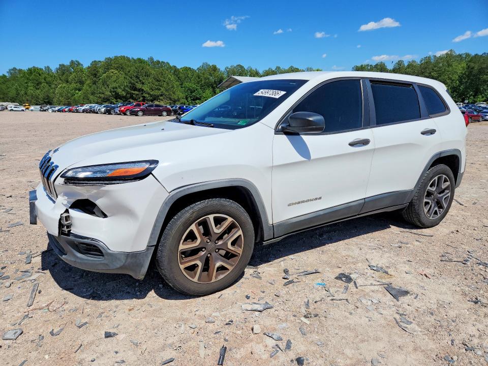 2015 Jeep Cherokee მანქანა იყიდება აუქციონზე, vin: 1C4PJMAB6FW694105, აუქციონის ნომერი: 54997886