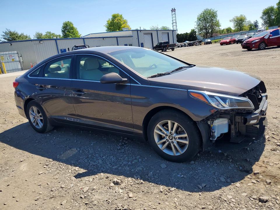 52580216 :رقم المزاد ، 5NPE24AF5HH555731 vin ، 2017 Hyundai Sonata مزاد بيع