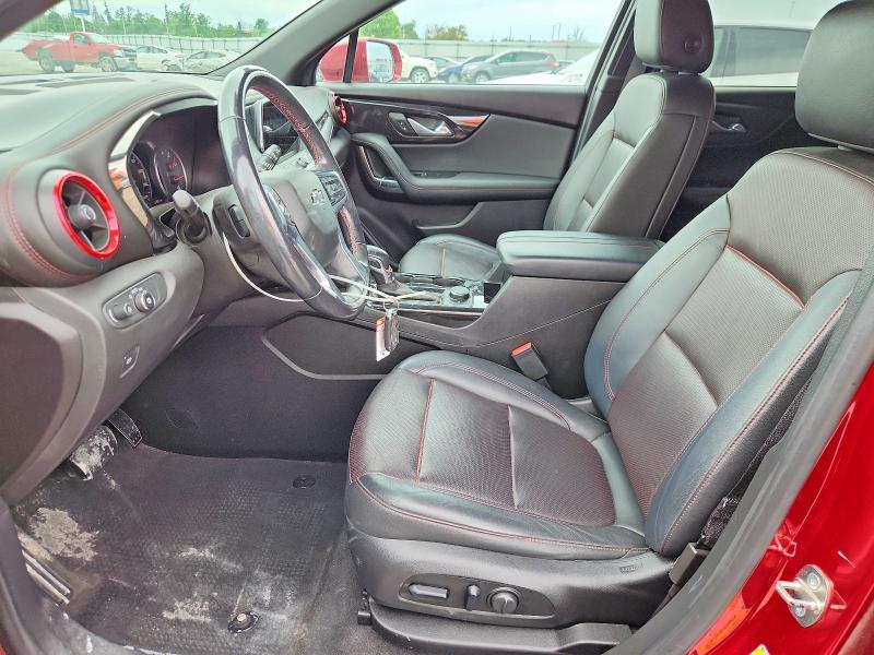 53551726 :رقم المزاد ، 3GNKBERS0KS667447 vin ، 2019 Chevrolet Blazer مزاد بيع