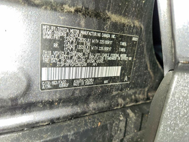 Aukcja sprzedaży 2023 Toyota Rav4, vin: 2T3P1RFV0PC367068, numer aukcji: 52197566