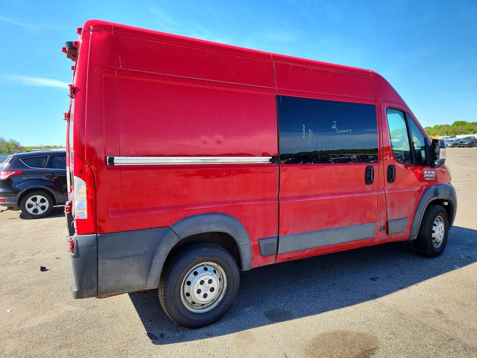 2016 Ram Promaster 2500 მანქანა იყიდება აუქციონზე, vin: 3C6TRVCG7GE127037, აუქციონის ნომერი: 55179326