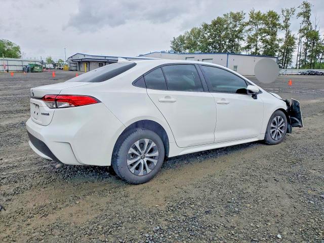 2022 Toyota Corolla მანქანა იყიდება აუქციონზე, vin: JTDEAMDE7NJ038679, აუქციონის ნომერი: 53624036