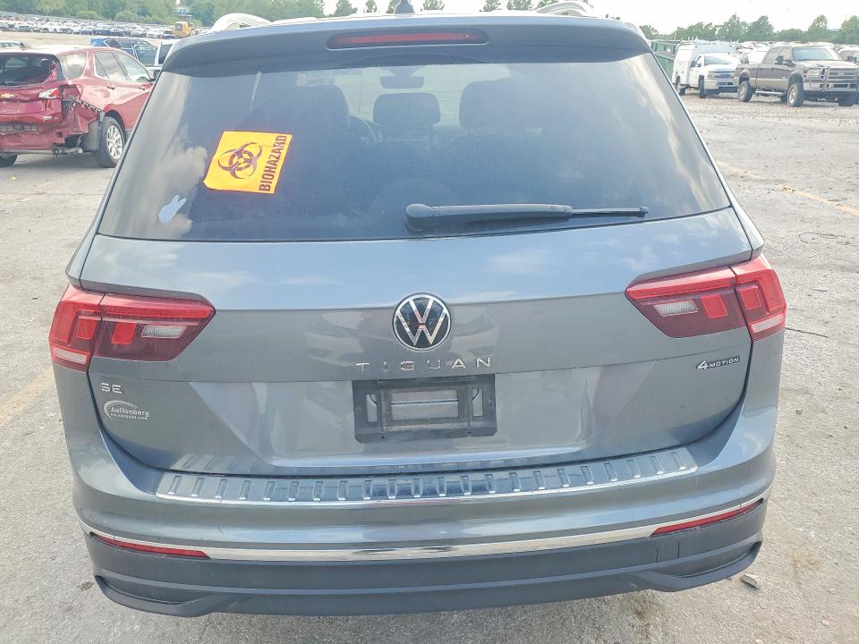 54848196 :رقم المزاد ، 3VV2B7AX5NM129963 vin ، 2022 Volkswagen Tiguan مزاد بيع