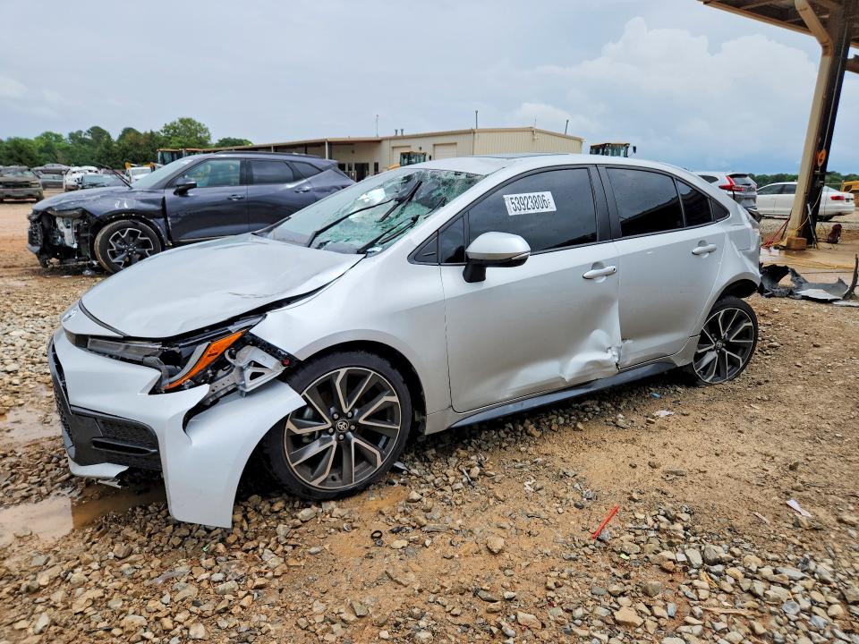 53923806 :رقم المزاد ، 5YFM4MCE3NP134180 vin ، 2022 Toyota Corolla مزاد بيع