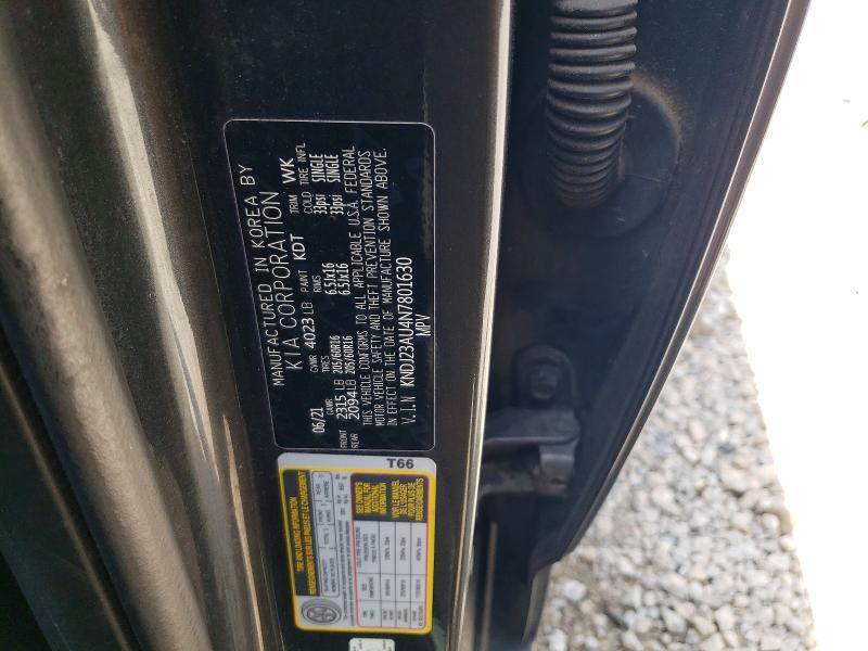 2022 Kia Soul მანქანა იყიდება აუქციონზე, vin: KNDJ23AU4N7801630, აუქციონის ნომერი: 52741156