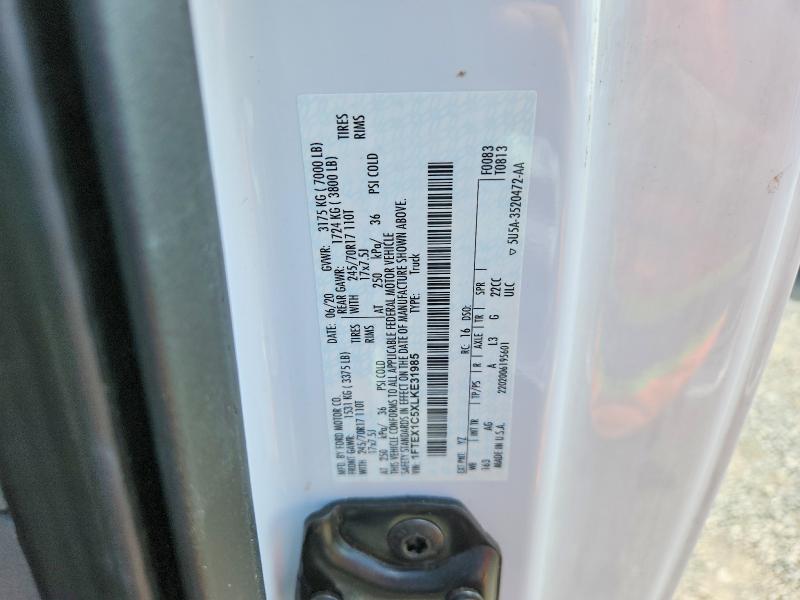 Продаж на аукціоні авто 2020 Ford F150, vin: 1FTEX1C5XLKE31985, номер лоту: 54997156