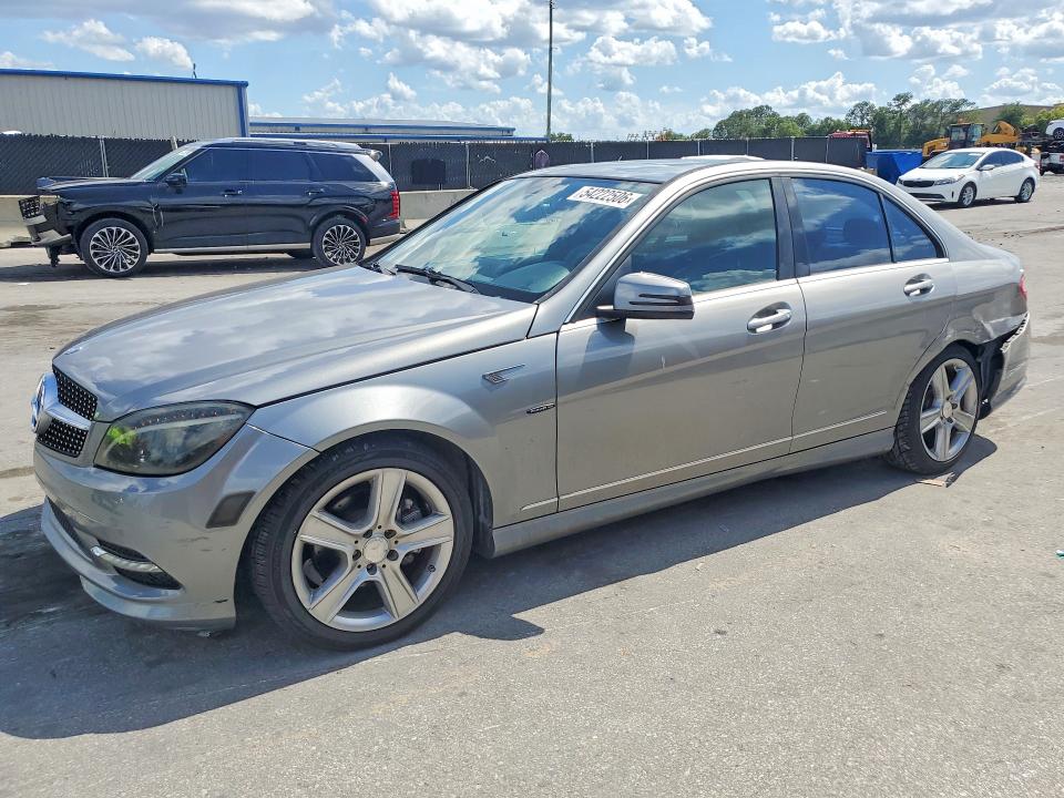 Aukcja sprzedaży 2011 Mercedes-benz C, vin: WDDGF5EB1BF633519, numer aukcji: 54222506
