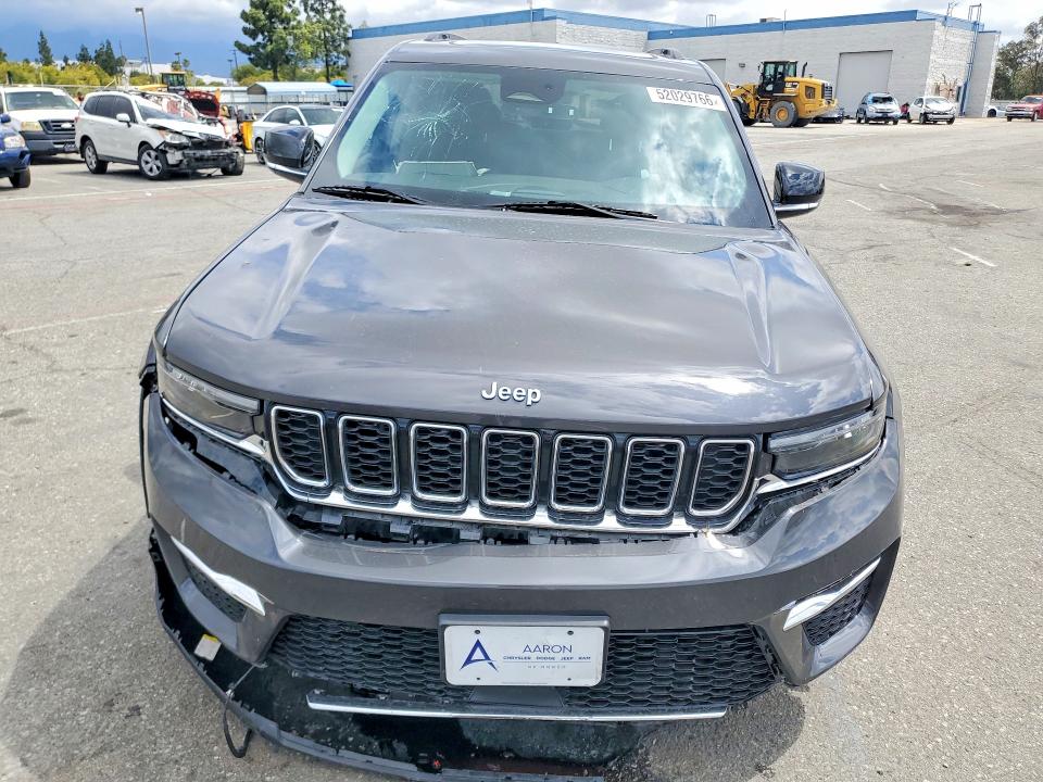 52029766 :رقم المزاد ، 1C4RJYB63PC582222 vin ، 2023 Jeep Grand Cherokee مزاد بيع