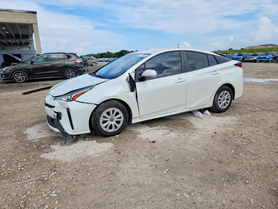 2019 Toyota Prius მანქანა იყიდება აუქციონზე, vin: JTDKARFU4K3083325, აუქციონის ნომერი: 53712466