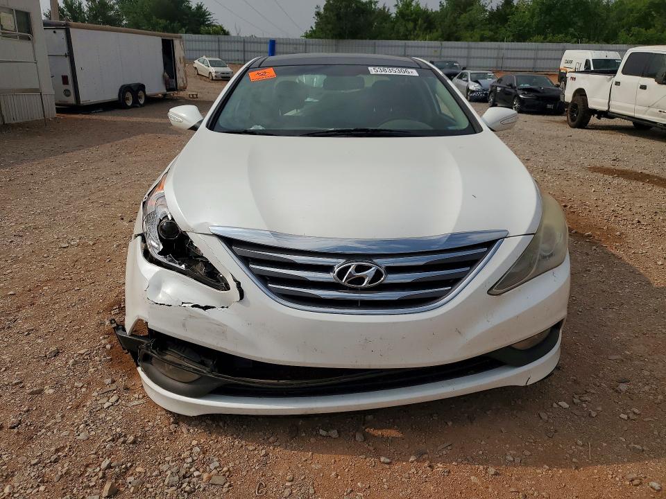 2014 Hyundai Sonata მანქანა იყიდება აუქციონზე, vin: 5NPEC4AB1EH839766, აუქციონის ნომერი: 53835306
