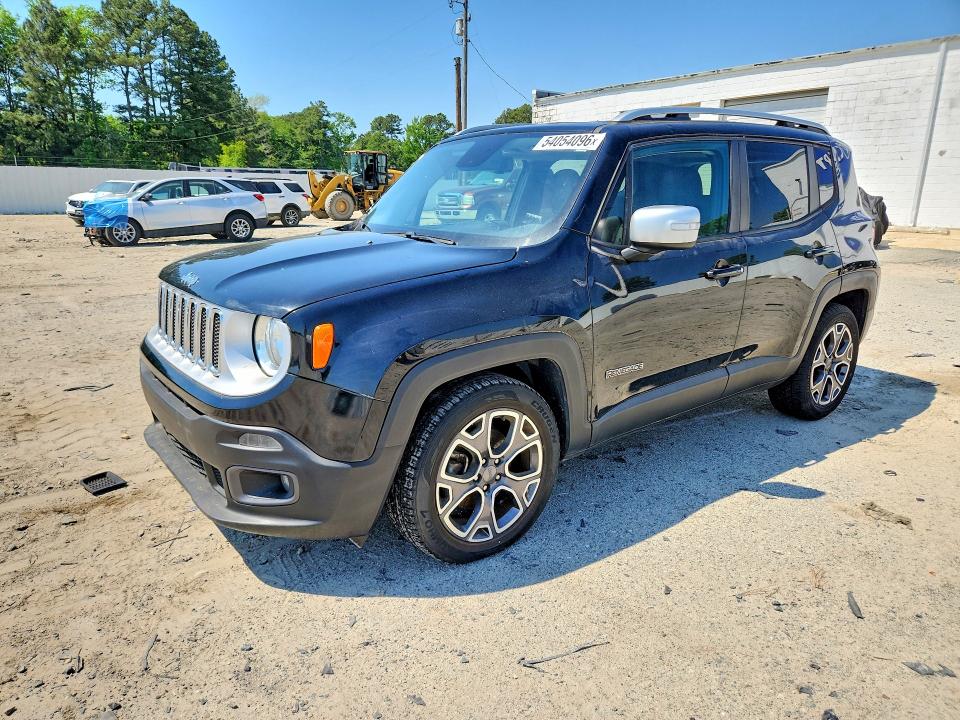Продажа на аукционе авто 2017 Jeep Renegade, vin: ZACCJADBXHPG26320, номер лота: 56631646