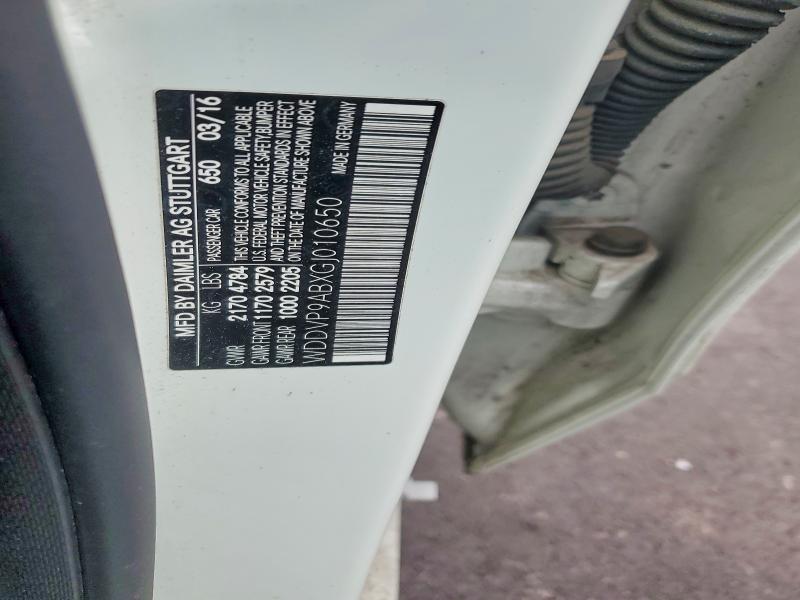 52914726 :رقم المزاد ، WDDVP9ABXGJ010650 vin ، 2016 Mercedes-benz B مزاد بيع