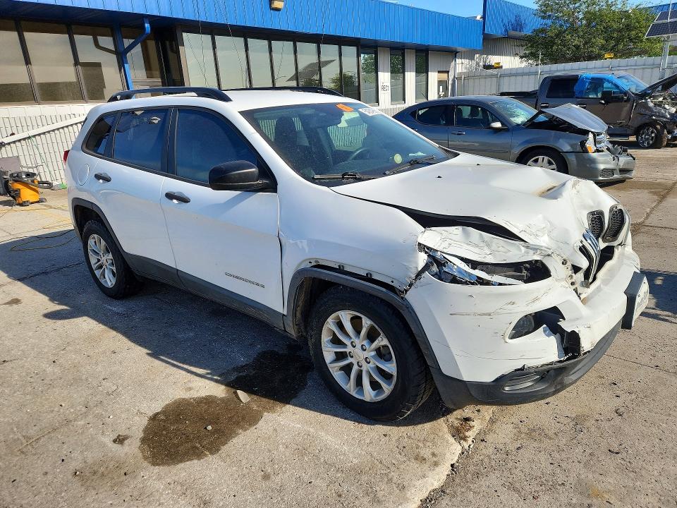 54234966 :رقم المزاد ، 1C4PJMABXGW344171 vin ، 2016 Jeep Cherokee مزاد بيع