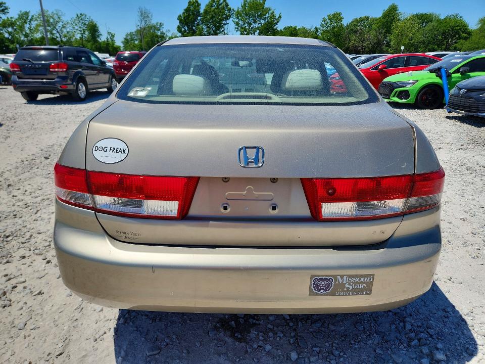 2003 Honda Accord მანქანა იყიდება აუქციონზე, vin: 1HGCM56333A143752, აუქციონის ნომერი: 41828266