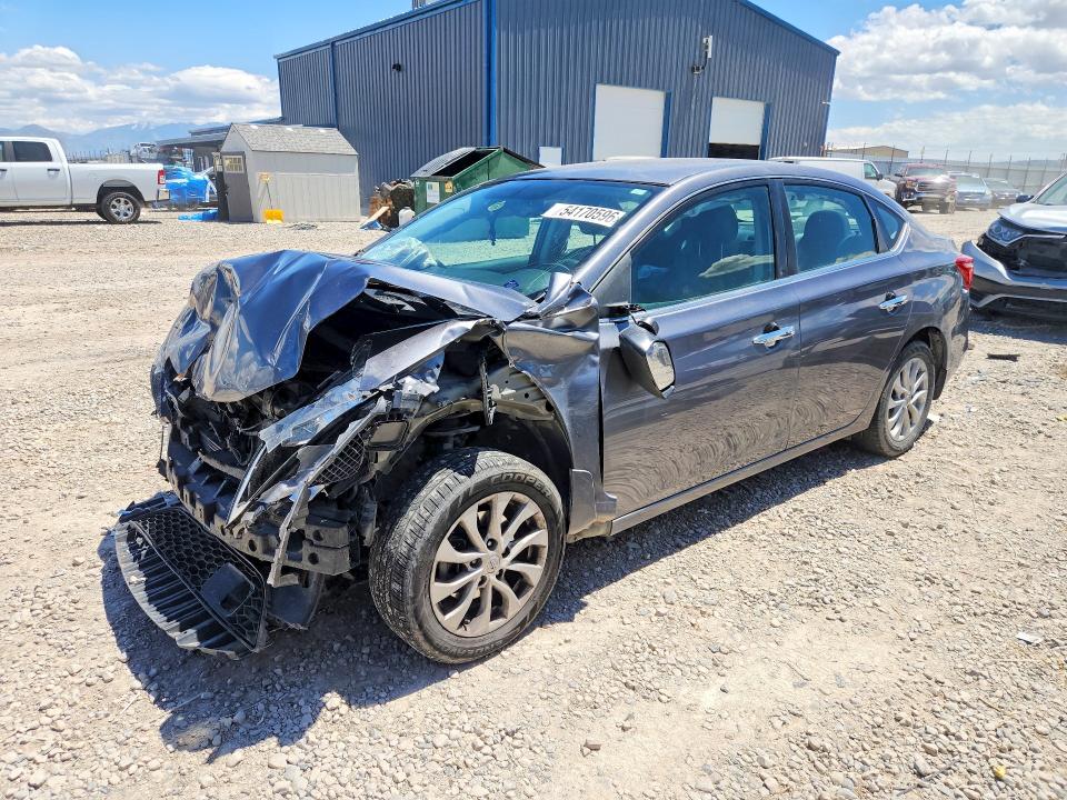 54170596 :رقم المزاد ، 3N1AB7AP4KY457909 vin ، 2019 Nissan Sentra مزاد بيع