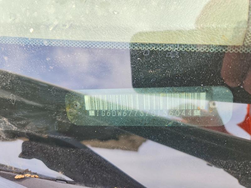2007 Cadillac Sts მანქანა იყიდება აუქციონზე, vin: 1G6DW677370136044, აუქციონის ნომერი: 54819086