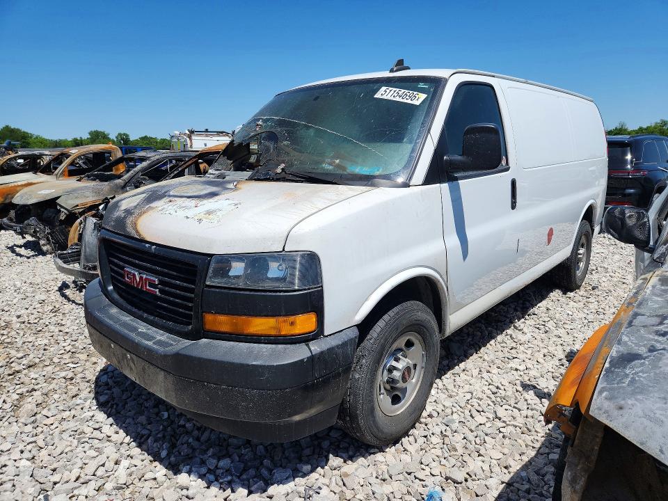51154696 :رقم المزاد ، 1GTZ7GF70M1180208 vin ، 2021 Gmc Savana مزاد بيع