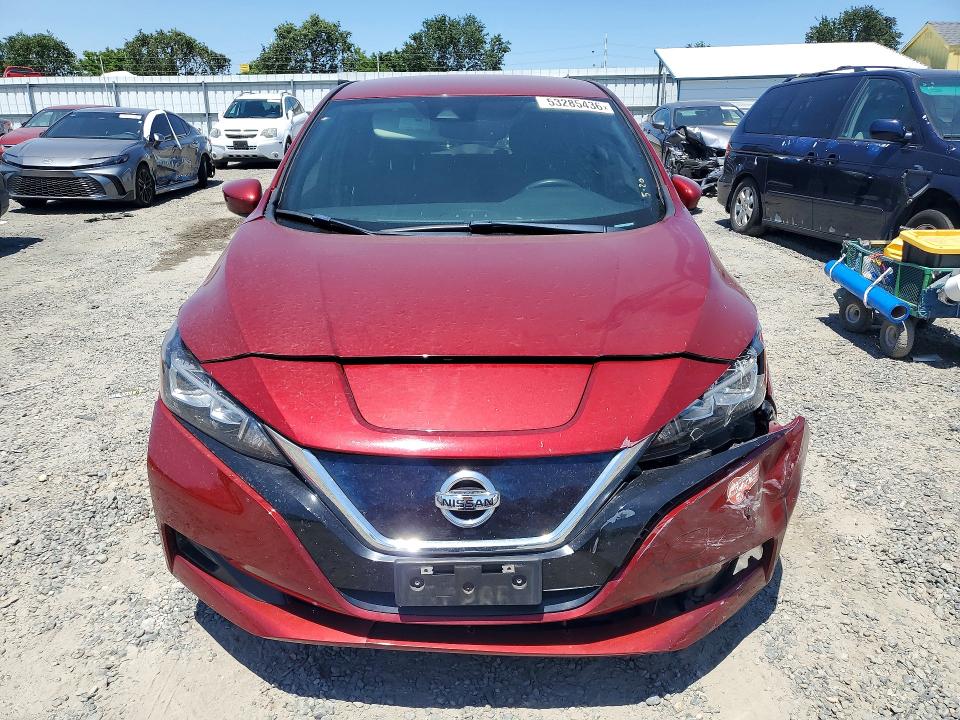 53285436 :رقم المزاد ، 1N4AZ1CP1JC308437 vin ، 2018 Nissan Leaf مزاد بيع