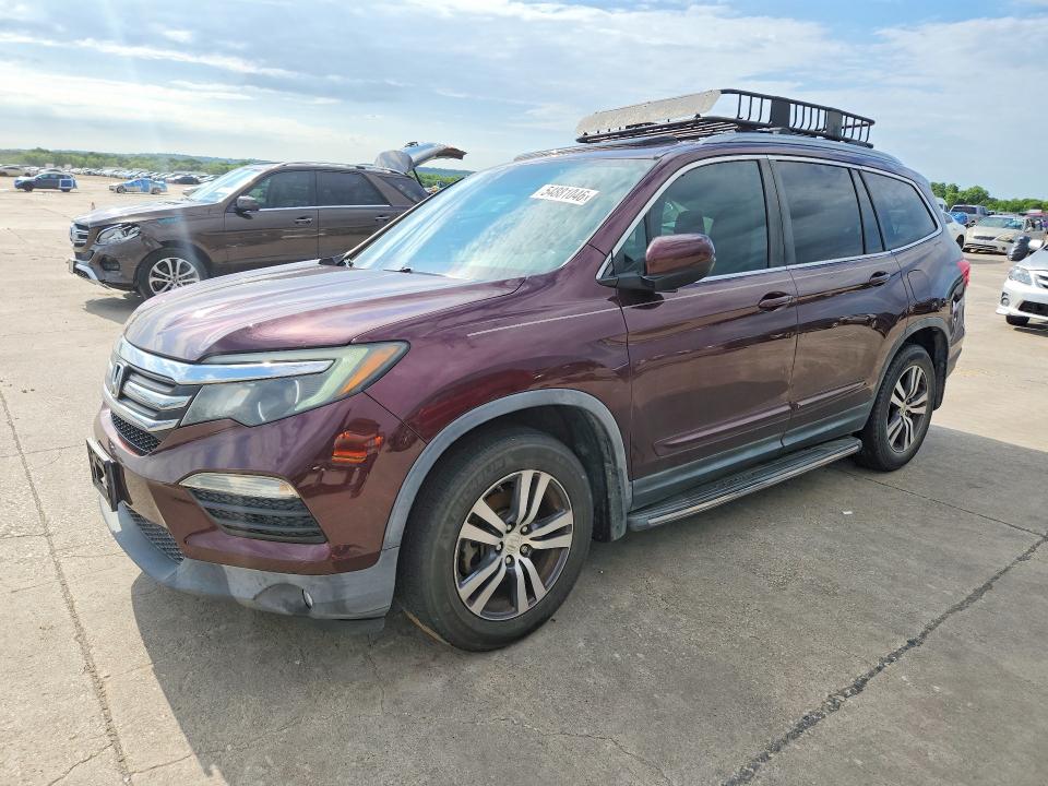 Auction sale of the 2016 Honda Pilot, vin: 5FNYF5H5XGB056277, lot number: 54881046