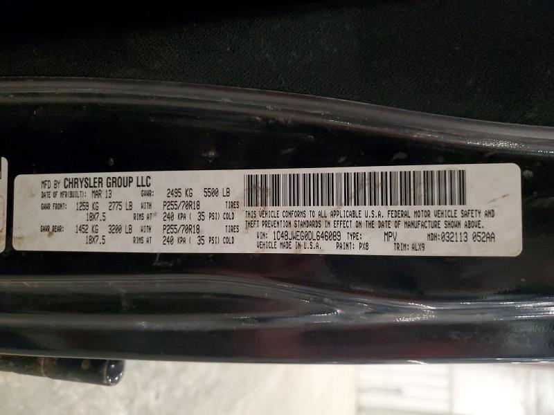 Продаж на аукціоні авто 2013 Jeep Wrangler Unlimited, vin: 1C4BJWEG0DL646089, номер лоту: 53364036