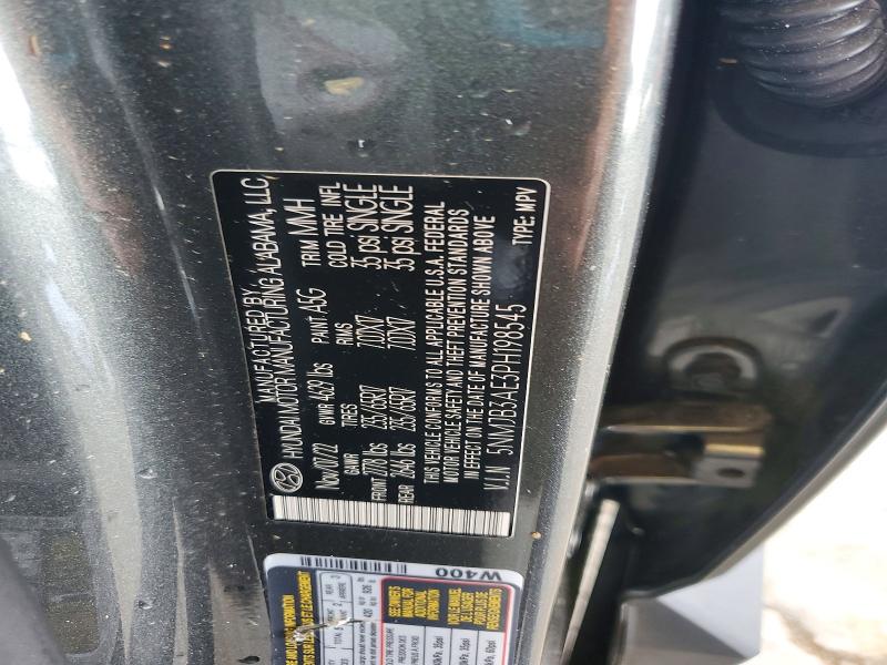 Продаж на аукціоні авто 2023 Hyundai Tucson, vin: 5NMJB3AE3PH198545, номер лоту: 55108166