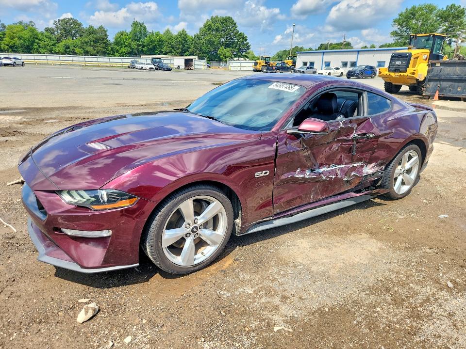 54857496 :رقم المزاد ، 1FA6P8CF0J5114031 vin ، 2018 Ford Mustang مزاد بيع