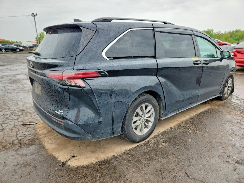 Продаж на аукціоні авто 2022 Toyota Sienna, vin: 5TDKRKEC3NS096787, номер лоту: 53322116