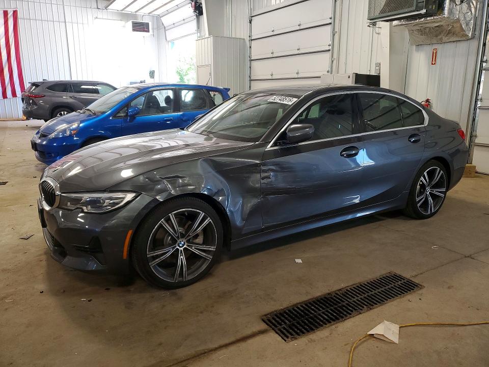 52748516 :رقم المزاد ، 3MW5R7J07L8B45322 vin ، 2020 Bmw 330xi مزاد بيع