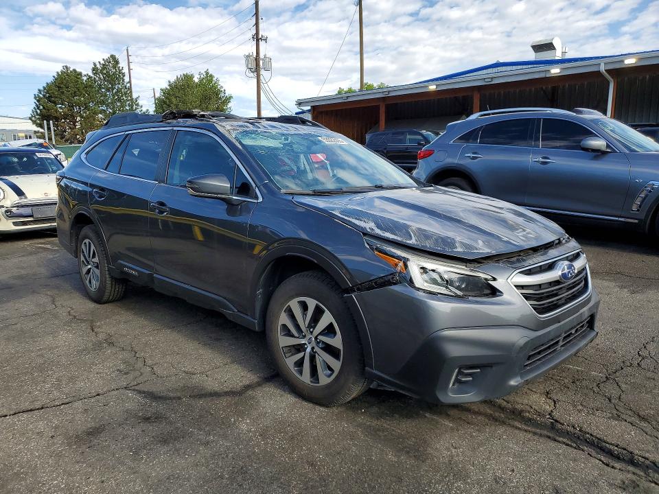 53022006 :رقم المزاد ، 4S4BTAECXL3264057 vin ، 2020 Subaru Outback مزاد بيع