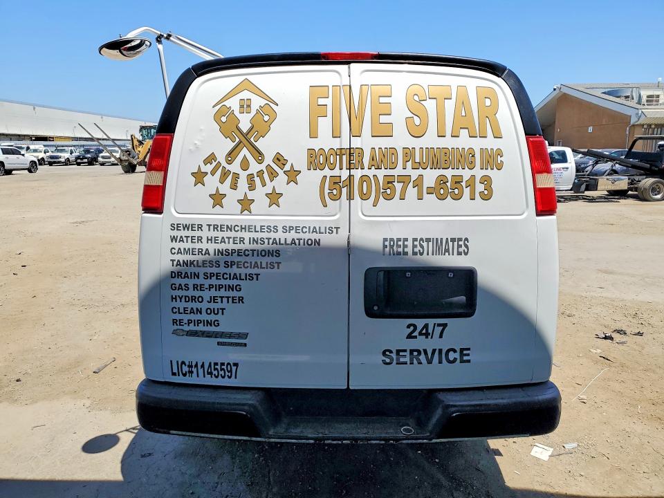 Продаж на аукціоні авто 2013 Chevrolet Express G2500, vin: 1GCWGFCA7D1141645, номер лоту: 54727516